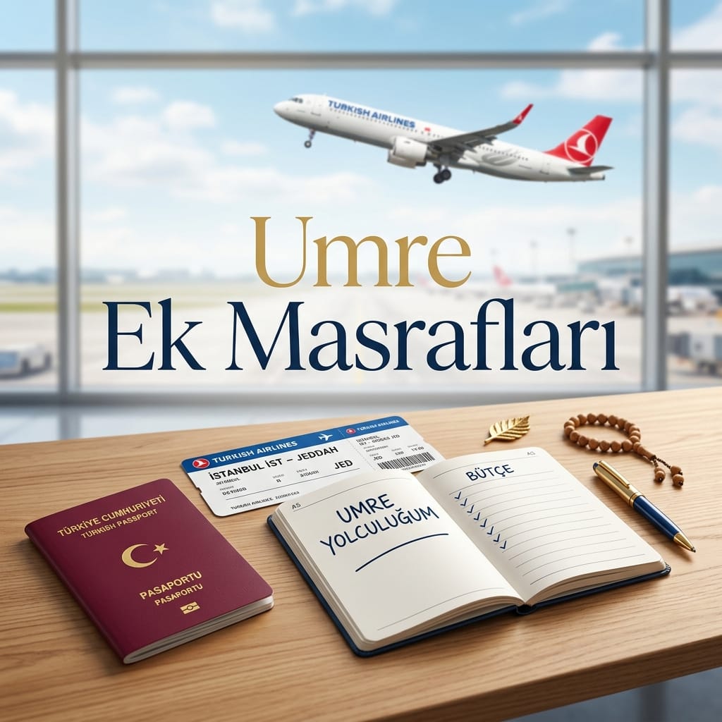 Umre Ek Masrafları: Pasaport, Çıkış Harcı ve Cep Harçlığı Bütçesi